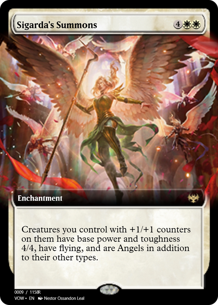 Sigarda's Summons (PRM-95257) - Magic Online Promos Foil