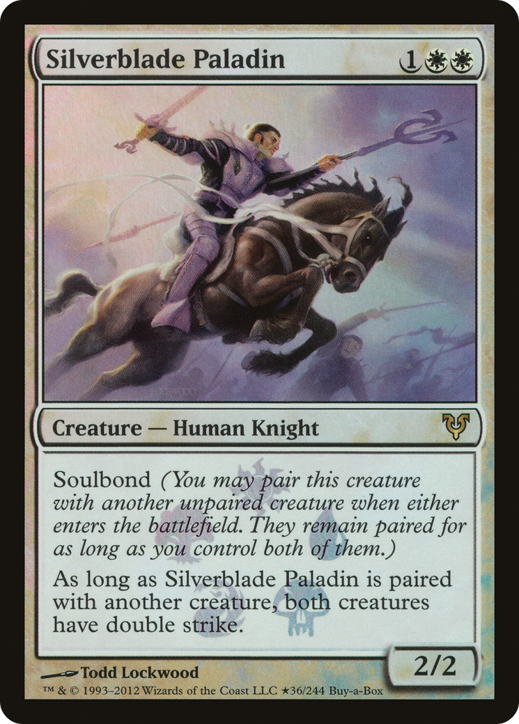 Silverblade Paladin (BABP-036) - Avacyn Restored Promos Foil