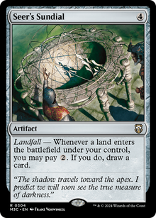 Seer's Sundial⁣ - Commander: Modern Horizons 3⁣ (Rare)⁣ [304]