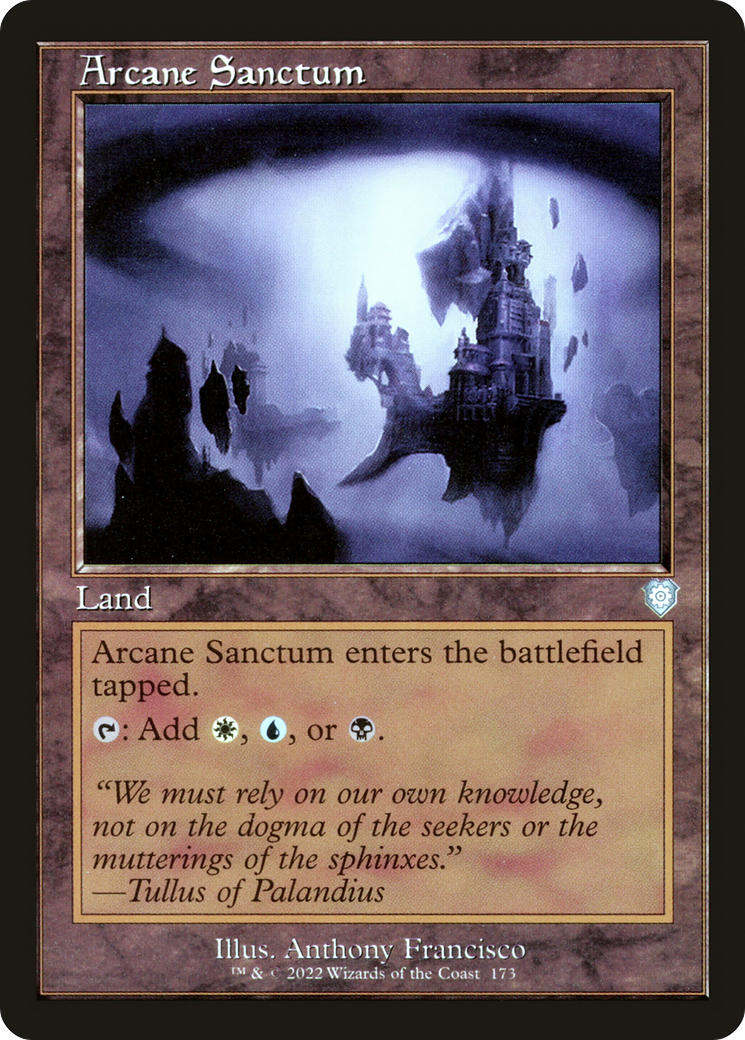 Arcane Sanctum (Retro Frame) (BRC-173) - The Brothers' War Commander