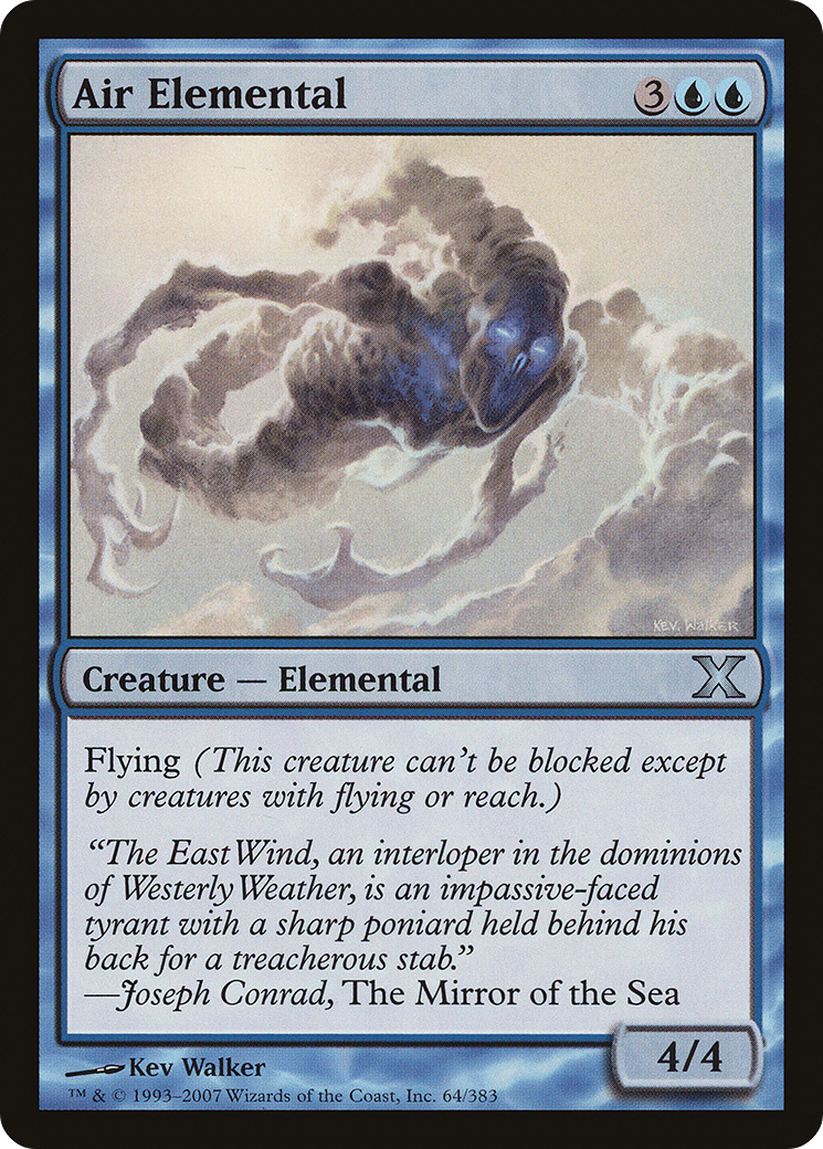 Air Elemental (10E-064) - Tenth Edition