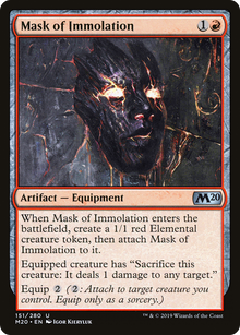 Mask of Immolation⁣ - Core 2020⁣ (Uncommon)⁣ [151]