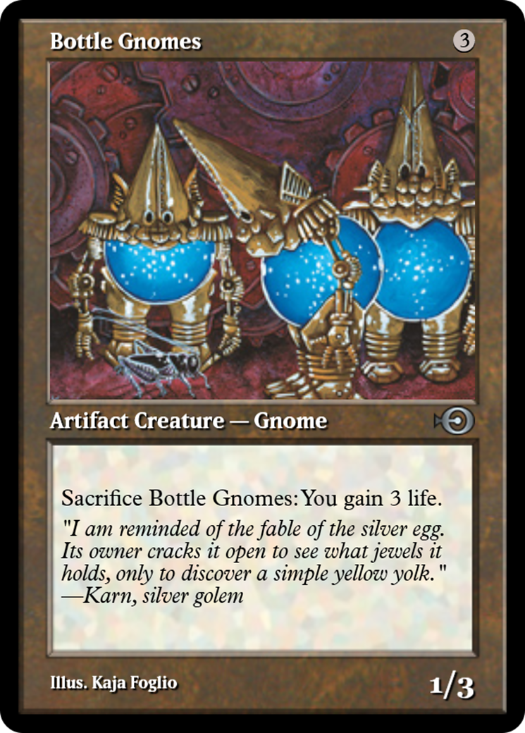 Bottle Gnomes (PRM-36050) - Magic Online Promos Foil