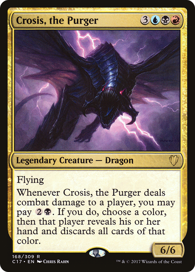 Crosis, the Purger (C17-168) - Commander 2017