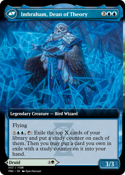Kianne, Dean of Substance // Imbraham, Dean of Theory (PRM-90244) - Magic Online Promos