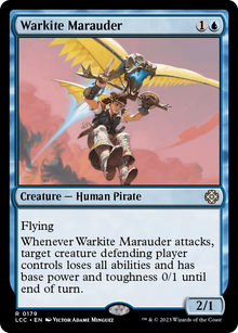 Warkite Marauder⁣ - Commander: The Lost Caverns of Ixalan⁣ (Rare)⁣ [179]