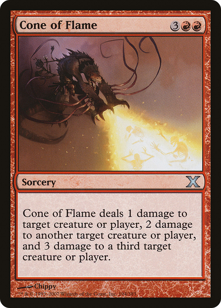 Cone of Flame (10E-194) - Tenth Edition
