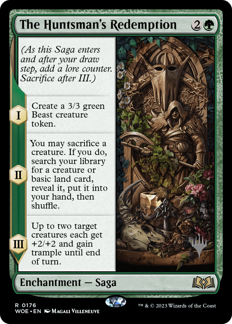 The Huntsman's Redemption (PPWOE-176P) - Wilds of Eldraine Promos Foil