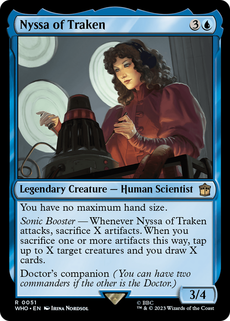 Nyssa of Traken⁣ - Universes Beyond: Doctor Who⁣ (Rare)⁣ [51]