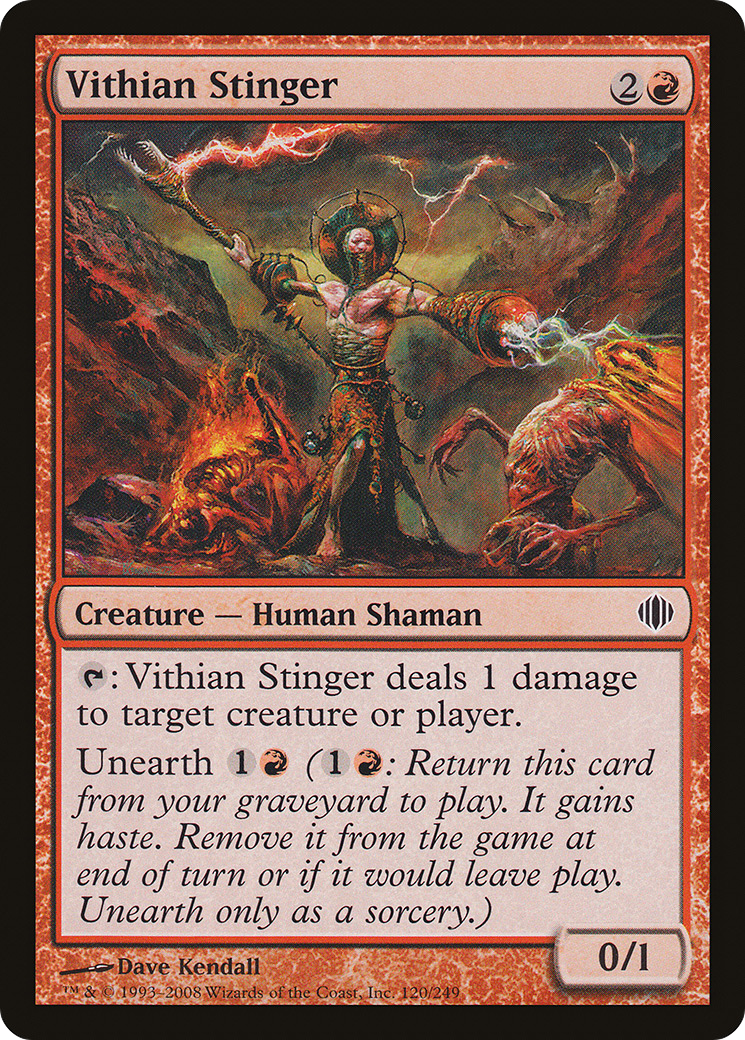 Vithian Stinger (ALA-120) - Shards of Alara Foil
