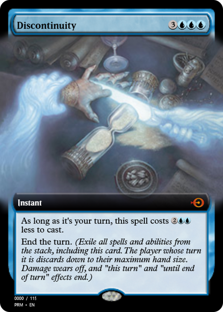 Discontinuity (PRM-81952) - Magic Online Promos