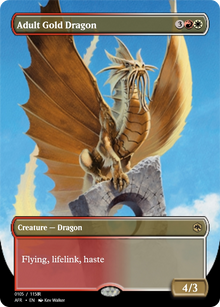 Adult Gold Dragon (PRM-92826) - Magic Online Promos