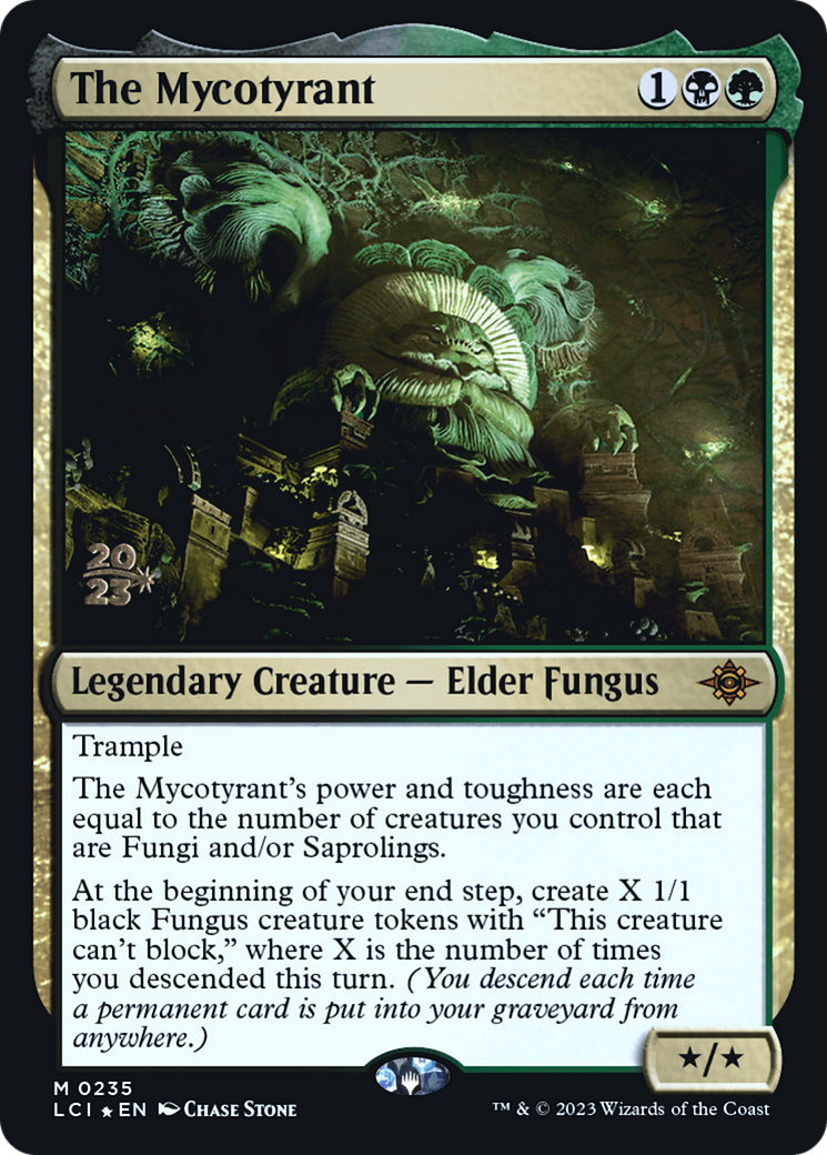 The Mycotyrant (PRE-235S) - The Lost Caverns of Ixalan Promos Foil