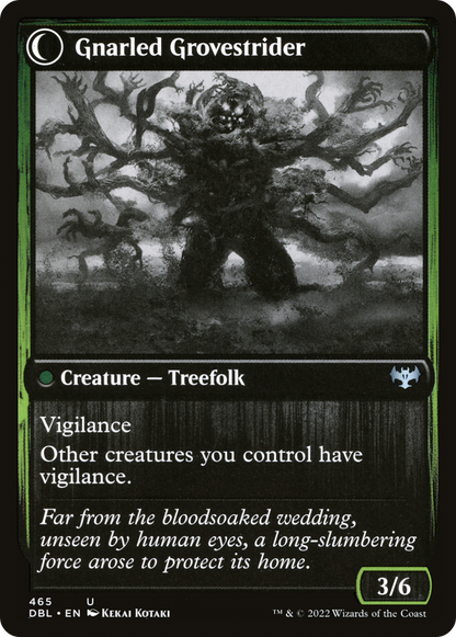 Dormant Grove (DBL-465) - Innistrad: Double Feature: (Double Faced Transform)