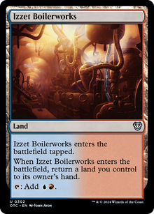 Izzet Boilerworks⁣ - Commander: Outlaws of Thunder Junction⁣ (Uncommon)⁣ [302]