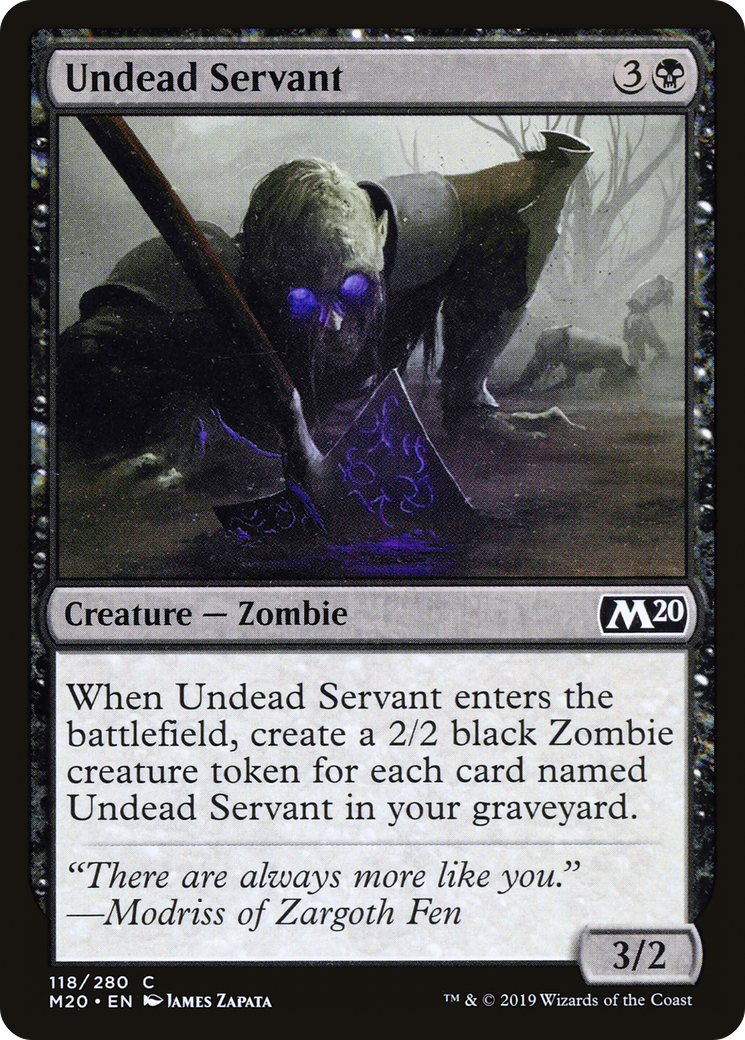 Undead Servant⁣ - Core 2020⁣ (Common)⁣ [118]