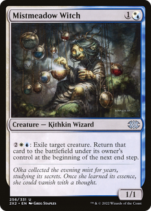 Mistmeadow Witch⁣ - Double Masters 2022⁣ (Uncommon)⁣ [256]