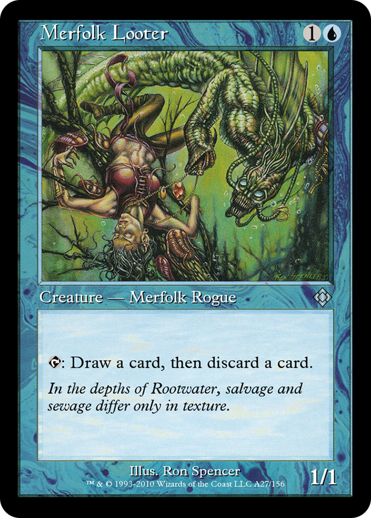 Merfolk Looter (TD0-A27) - Magic Online Theme Decks
