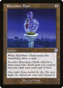 Elsewhere Flask (V.1)⁣ - Retro Frame Artifacts⁣ (Uncommon)⁣ [15]