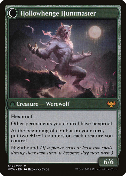 Avabruck Caretaker (VOW-187) - Innistrad: Crimson Vow: (Double Faced Transform) Foil