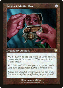 Kayla's Music Box⁣ - Commander: The Brothers' War⁣ (Rare)⁣ [15]