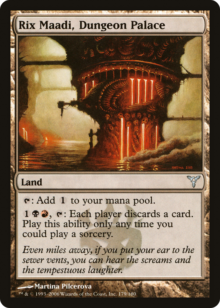 Rix Maadi, Dungeon Palace (DIS-179) - Dissension