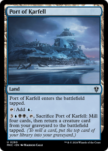 Port of Karfell⁣ - Commander: Murders at Karlov Manor⁣ (Uncommon)⁣ [280]