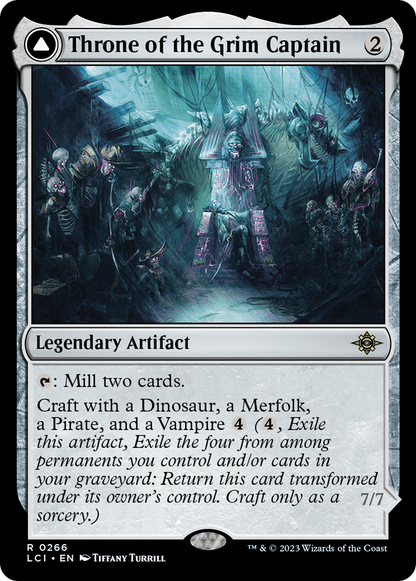 Throne of the Grim Captain (LCI-266) - The Lost Caverns of Ixalan Foil