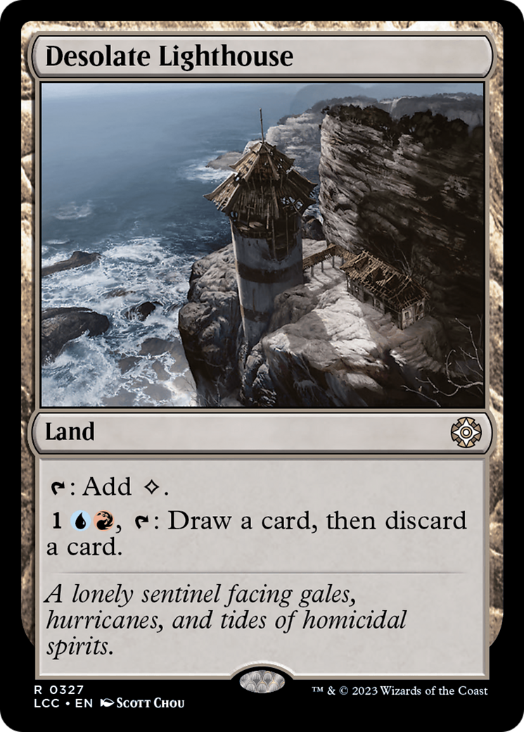 Desolate Lighthouse⁣ - Commander: The Lost Caverns of Ixalan⁣ (Rare)⁣ [327]