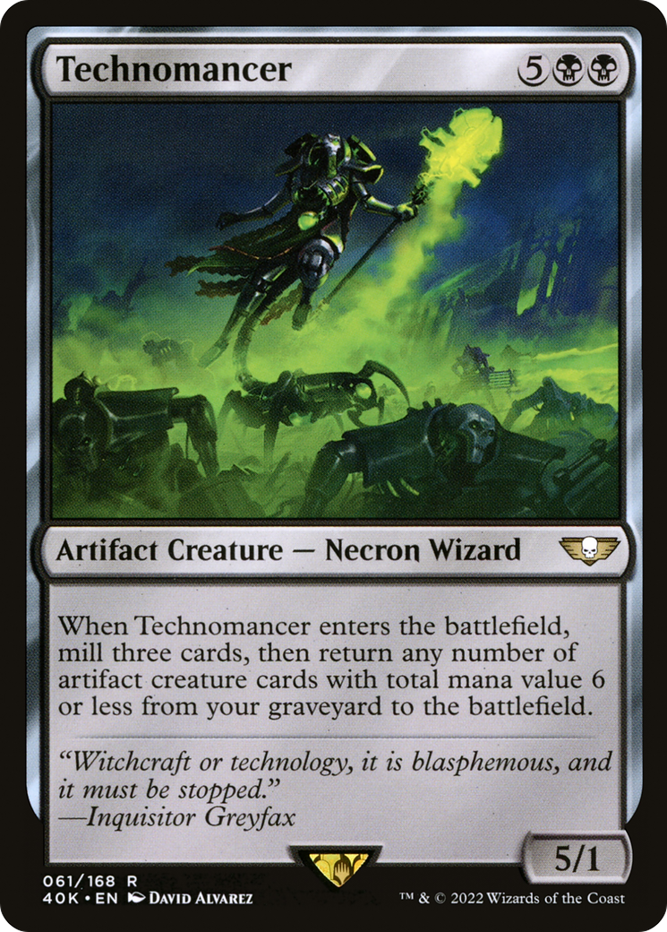 Technomancer⁣ - Universes Beyond: Warhammer 40,000⁣ (Rare)⁣ [61]