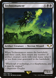 Technomancer⁣ - Universes Beyond: Warhammer 40,000⁣ (Rare)⁣ [61]