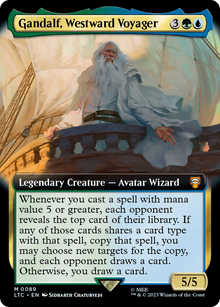 Gandalf, Westward Voyager⁣ - Commander: The Lord of the Rings: Tales of Middle-earth: Extras⁣ (Mythic)⁣ [89]