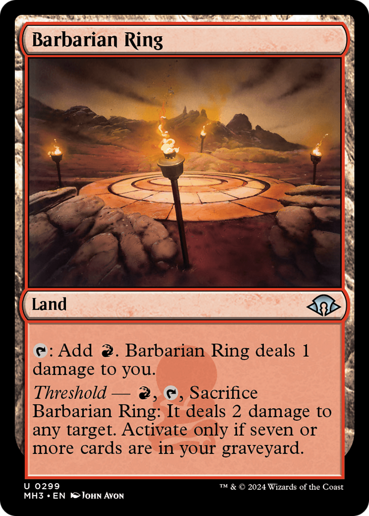 Barbarian Ring⁣ - Modern Horizons 3⁣ (Uncommon)⁣ [299]