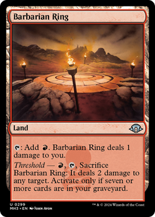 Barbarian Ring⁣ - Modern Horizons 3⁣ (Uncommon)⁣ [299]