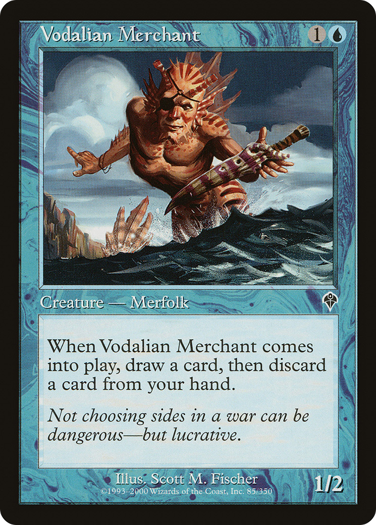 Vodalian Merchant (INV-085) - Invasion Foil