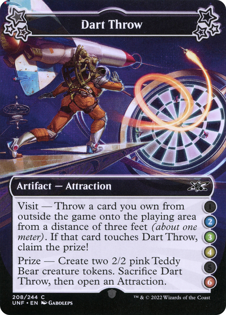 Dart Throw (2-3-4-6) (UNF-208A) - Unfinity
