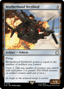 Brotherhood Vertibird⁣ - Universes Beyond: Fallout⁣ (Rare)⁣ [128]