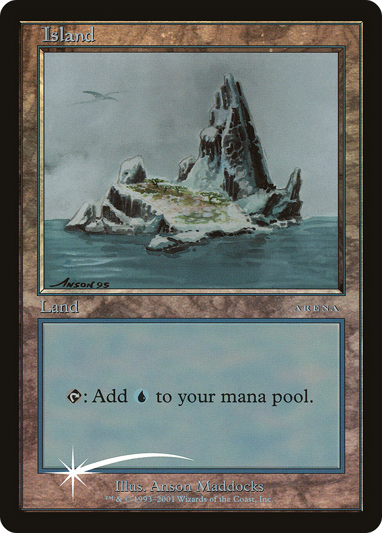 Island (ARENA-003) - Arena League 2001 Foil