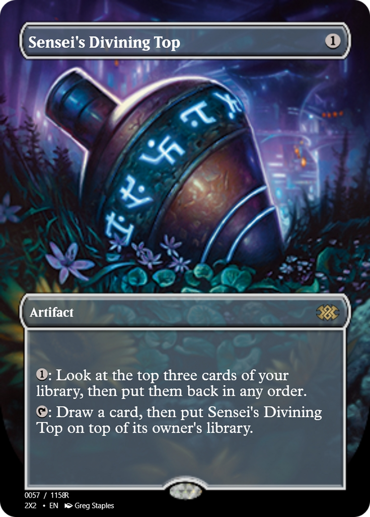 Sensei's Divining Top (PRM-102327) - Magic Online Promos Foil