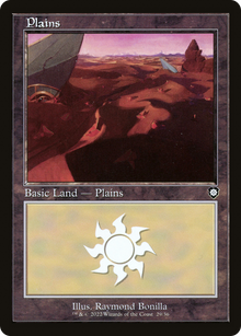 Plains (V.1)⁣ - Commander: The Brothers' War⁣ (Land)⁣ [29]