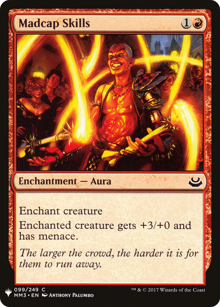 Madcap Skills (LIST-MM3-99) - The List