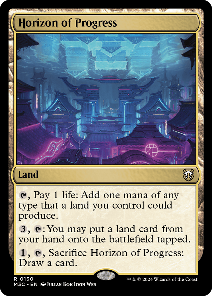 Horizon of Progress⁣ - Commander: Modern Horizons 3⁣ (Rare)⁣ [130]