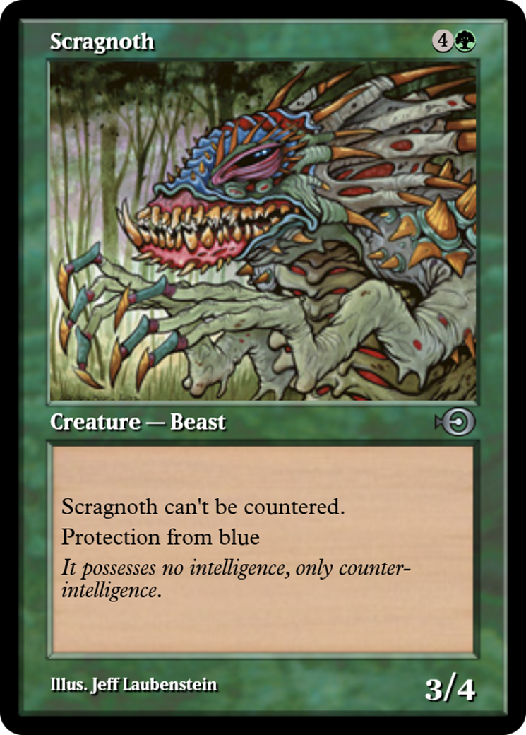 Scragnoth (PRM-36054) - Magic Online Promos Foil