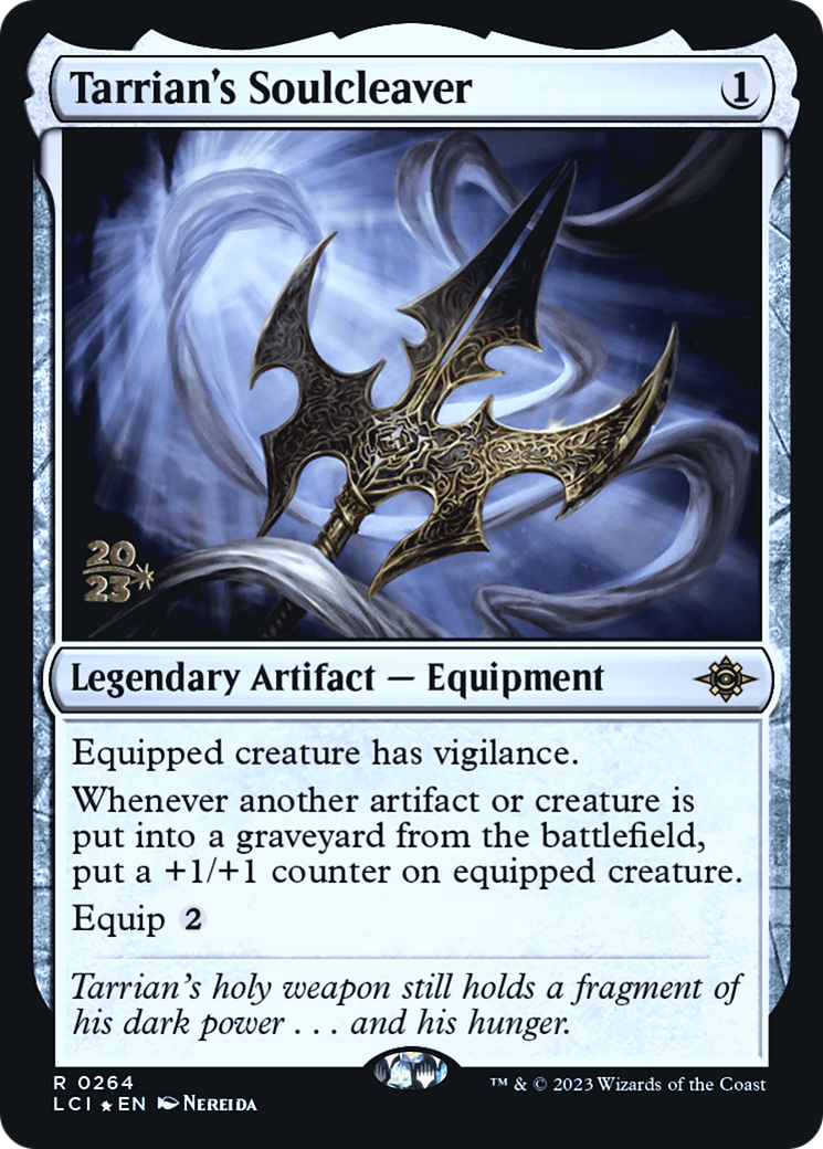 Tarrian's Soulcleaver (PRE-264S) - The Lost Caverns of Ixalan Promos Foil