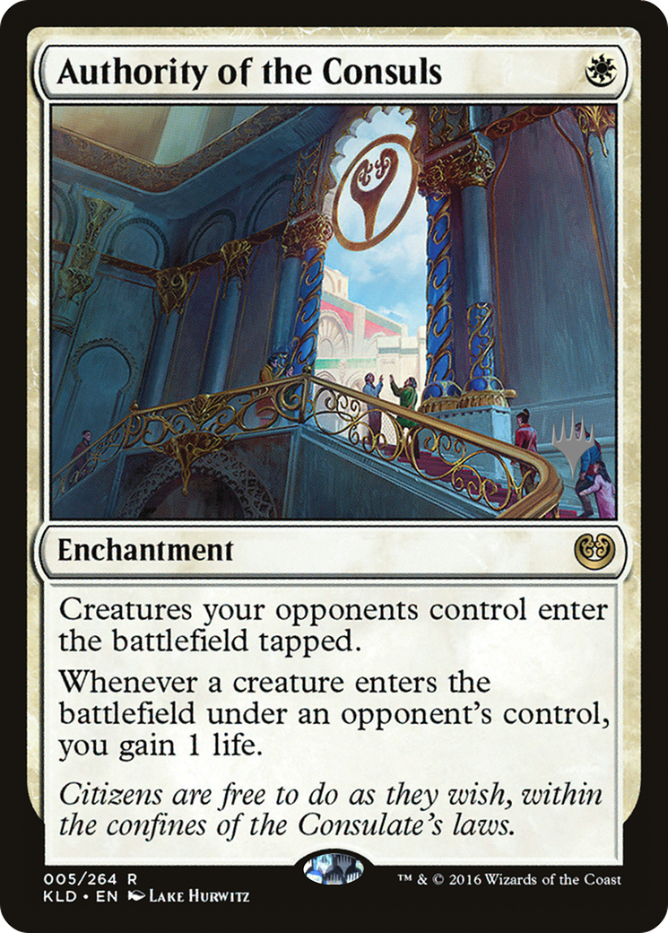 Authority of the Consuls (PPM21-05P) - Kaladesh Promos Foil