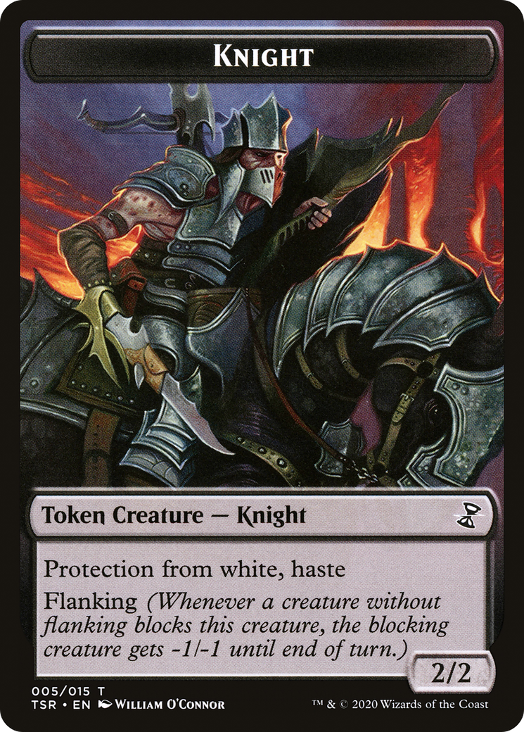 Knight (TTSR-005) - Time Spiral Remastered Tokens