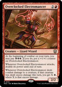 Overclocked Electromancer⁣ - Commander: Modern Horizons 3⁣ (Rare)⁣ [110]