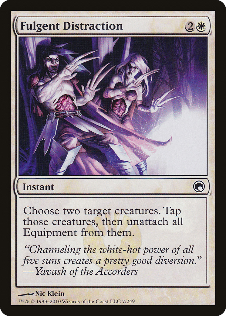 Fulgent Distraction (SOM-007) - Scars of Mirrodin Foil