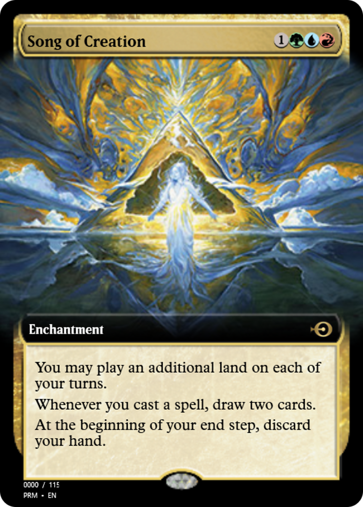 Song of Creation (PRM-80843) - Magic Online Promos