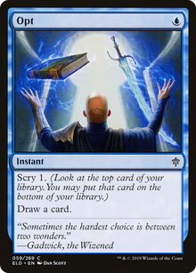 Opt (ELD-059) - Throne of Eldraine Foil